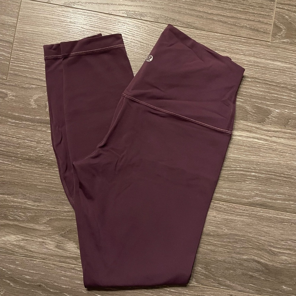 Lululemon Align High-Rise Pant 25" in Purple